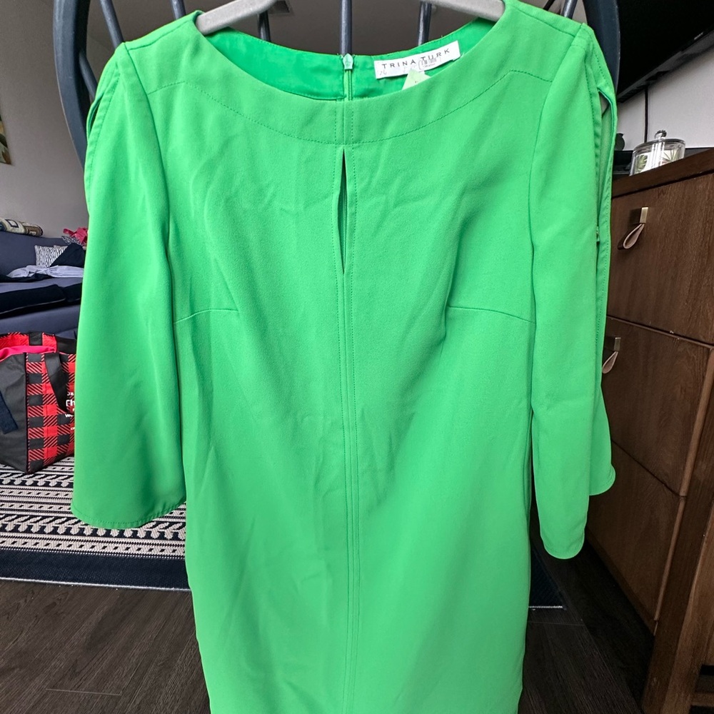 Trina Turk Green Women's Dress